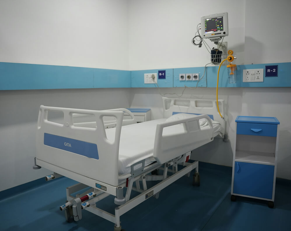 emergency room renovation stretcher medical equipment healthcare contractor