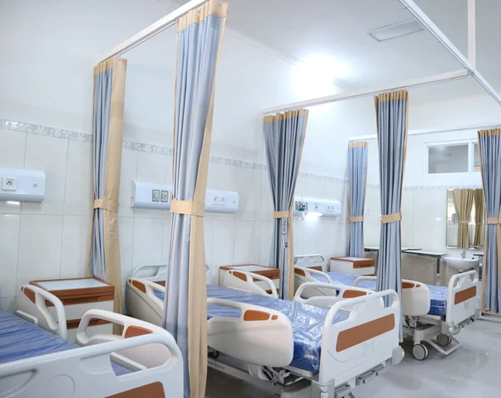 hospital ward renovation multiple beds healthcare facility Bay Area